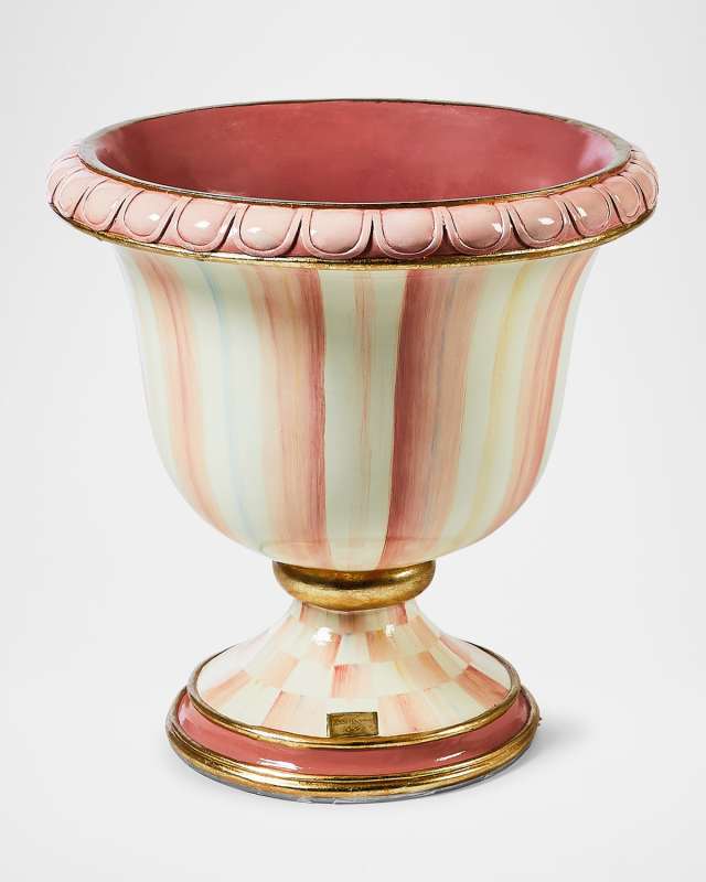 Rosy Stripe Urn